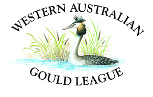 Drawing of a Duck on water with the words "Western Australian Gould League" surrounding it.